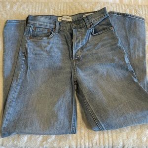 Denim Forum Arlo High Rise Straight Jeans 28L - Size 26